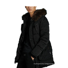 men new design good quality insulated jacket with fur